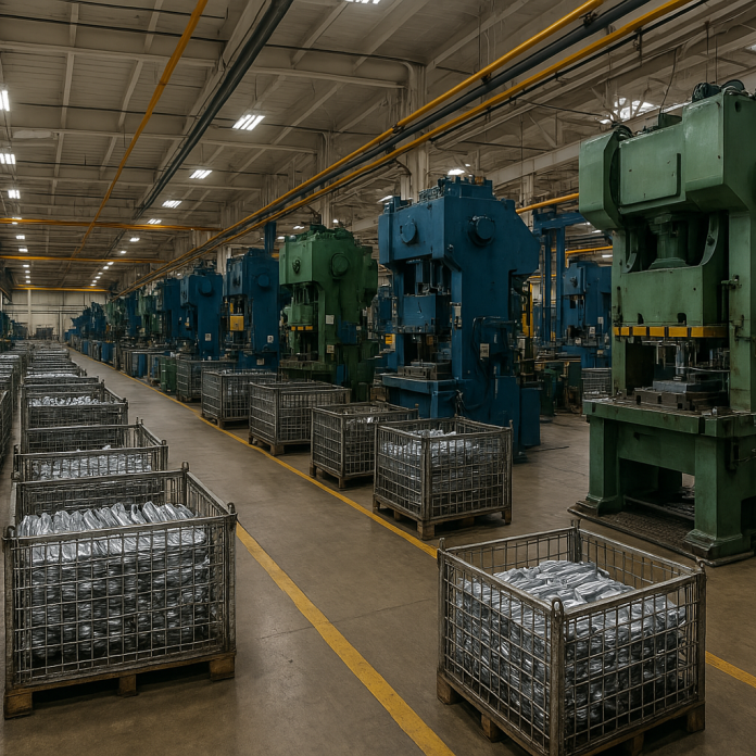 Estampación Industrial Piezas Metálicas en Frío